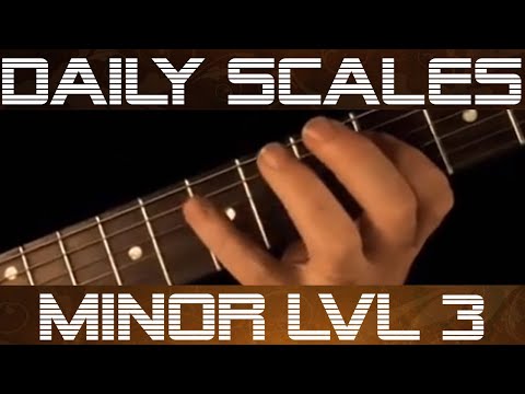 Lvl 3 Daily Scale Exercises: Minor scale - (125-190 bpm)