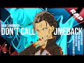 NATSUKI SUBARU RAP DON T CALL IT A COMEBACK Ham Sandwich Prod OmarCameUp Re ZeRo AMV