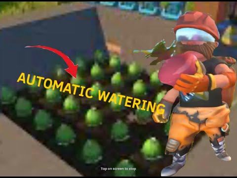 How to make an automatic watering system for crops in scrap mechanic