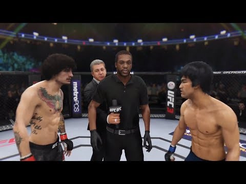 Sean O'Malley vs. Bruce Lee (EA Sports UFC 3) - CPU vs. CPU - Crazy UFC 👊🤪