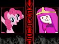 M U G E N Pinkie Pie Alexis 699 Amy Rose Vs Princess Bubblegum Giggles