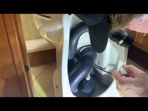 Tecma Thetford Toilet Issues and Repair - Teardown and Reassemble