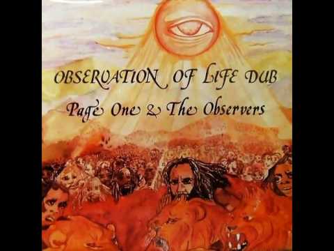 DUB LP- OBSERVATION OF LIFE DUB - PAGE ONE & THE OBSERVERS - Love In The Land