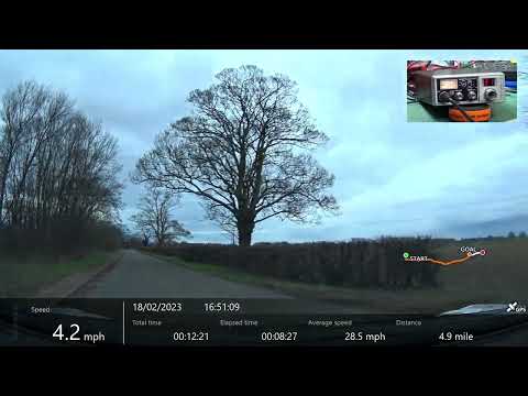 Commtron CB40F CB27/81 UK FM CB radio - On The Air test