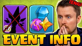 2 NEW EVENTS, No EPIC EQUIPMENT and MORE ORE during April Season (Clash of Clans)