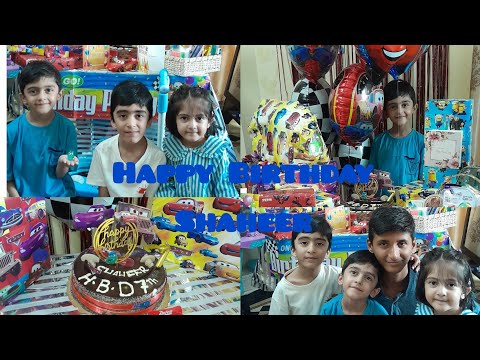 Happy Birthday, Shaheer II 7th Birthday II Siblings Squad