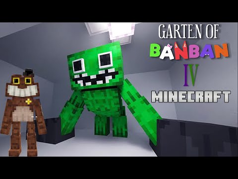 BamBluX - Garten of Banban Chapter 4: Minecraft's Most Realistic Map Yet!" - [Full Gameplay]