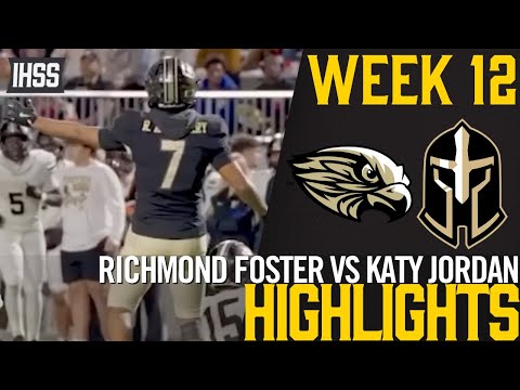 Epic Texas High School Playoff - Foster vs. Jordan Highlights