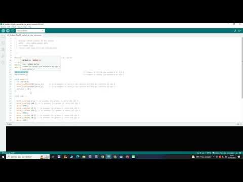 07 ARDUINO IDE. PROGRAMACION EN C. La librerías .h .