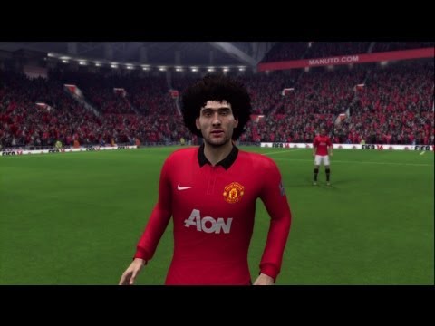 FIFA 14: Manchester United Player Faces