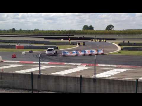 Giacomo Ogliari starting @ Motors rally show - Pavia - ford Fiesta WRC