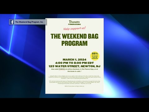 NJ Sussex County’s The Weekend Bag Program
