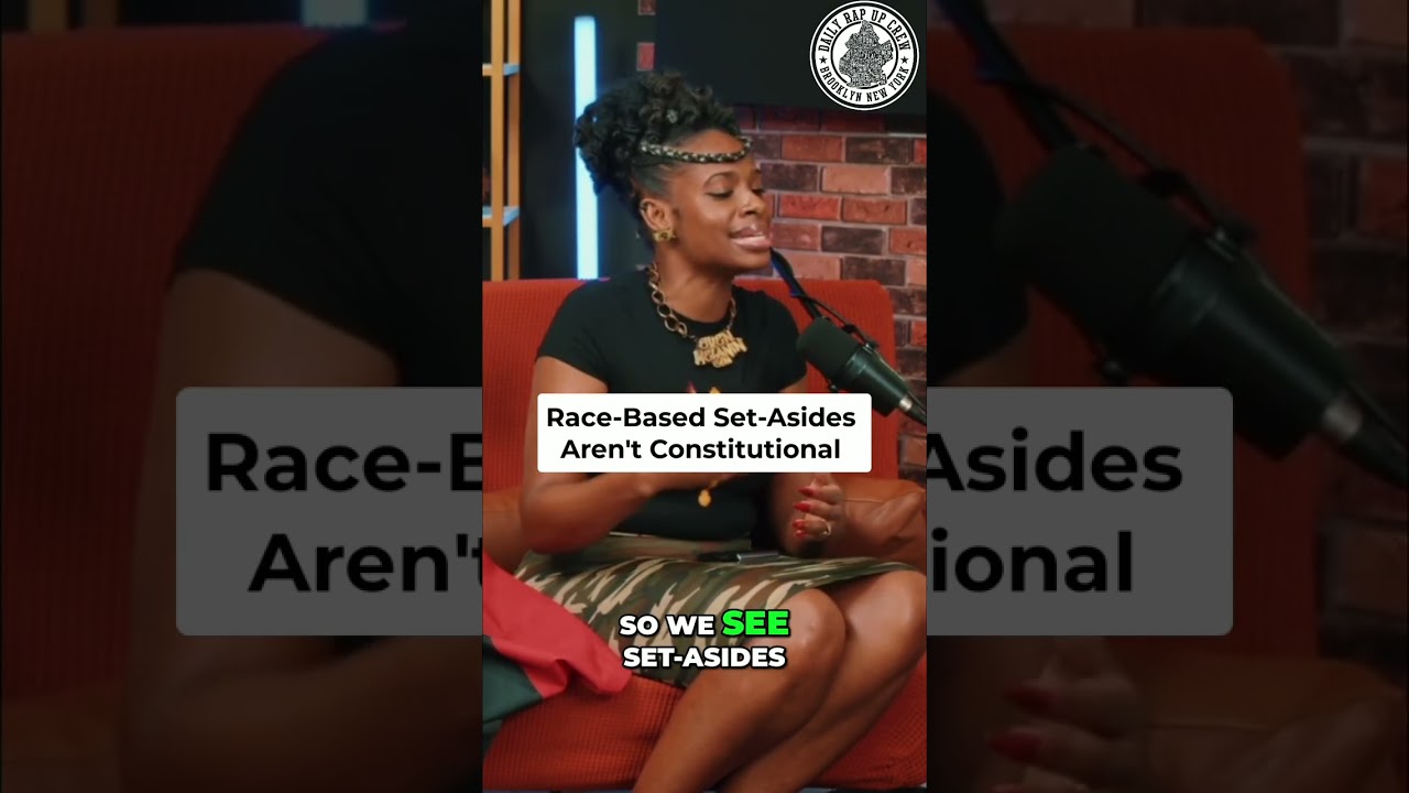 Unconstitutional Race-Based Set-Asides: Fixing Our Country #shorts