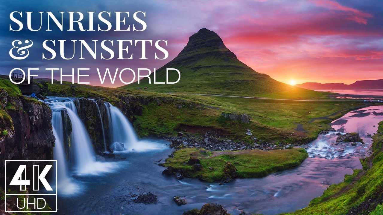 9 HRS Most Beautiful Sunrises & Sunsets of the World - Wallpapers Slideshow in 4K
