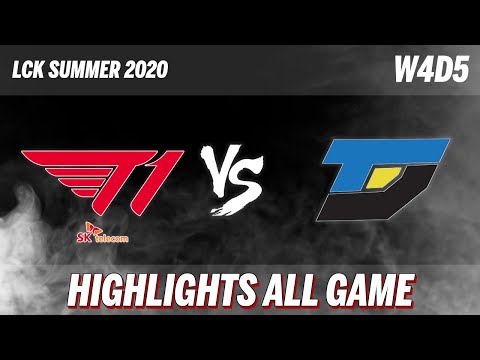 HIGHLIGHT ALL GAME | T1 vs DYN | LCK MÙA HÈ 2020 | W4D5