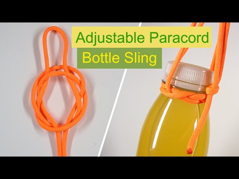 Making A Simple Paracord Bottle Sling Knot