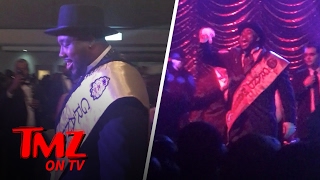 NFL Star Nick Fairly Crashes The Stage During A Jagged Edge Concert | TMZ TV