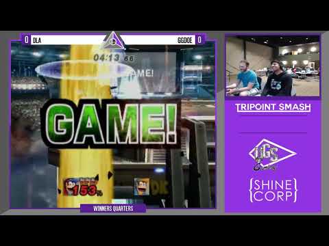 DLA (Diddy Kong) vs GGDoe (Diddy Kong) - Tripoint Smash #12 Winner's Quarters