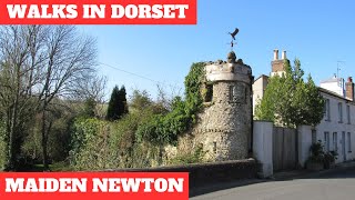 WALKS IN DORSET at MAIDEN NEWTON, CHILFROME & CATTISTOCK (4K)