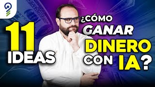 12 NEGOCIOS rentables para GANAR DINERO con INTELIGENCIA ARTIFICIAL