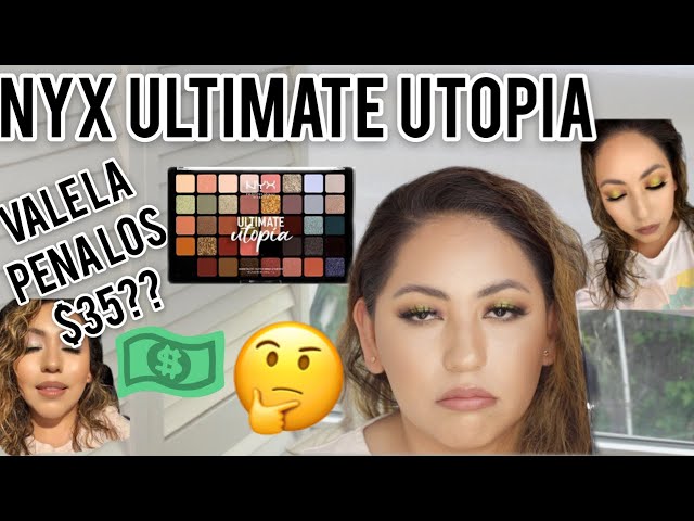 Vídeo relacionado con NYX Professional Makeup Paleta de sombras de ojos Ultimate Shadow Palette, Pigmentos compactos, 40 tonos mates, satinados y metalizados, Tono: Utopia