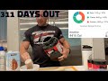 311 Days Out - Full Day of Eating (4,415 CALORIES!) | Kami Makes Smoothie Bowl!