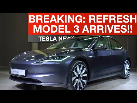 BREAKING: Tesla Model 3 Refresh (Highland) Officially Released!!