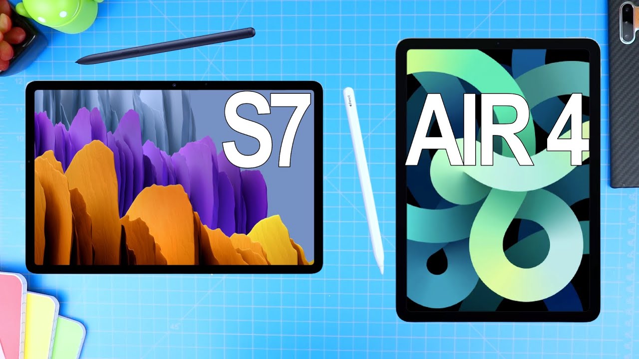 Galaxy Tab S7 vs iPad Air 4 - Best Tablet for you?