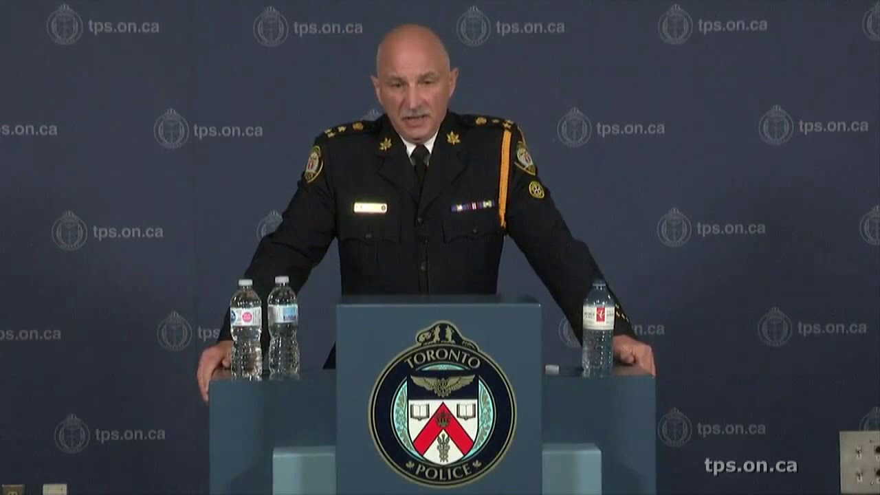 Interim Chief Jim Ramer speaks to media on August 6, 2020