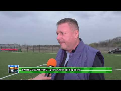 A new sports project at Adunații Copăceni - 21.04.2025