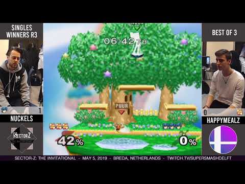 Sector Z 4.5 - Nuckels (Marth) Vs Happymealz (Fox) - Winners Round 3