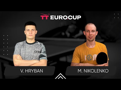09:55 Vadym Hryban - Maksym Nikolenko 25.12.2023 TT Euro.Cup Ukraine Star. TABLE 3