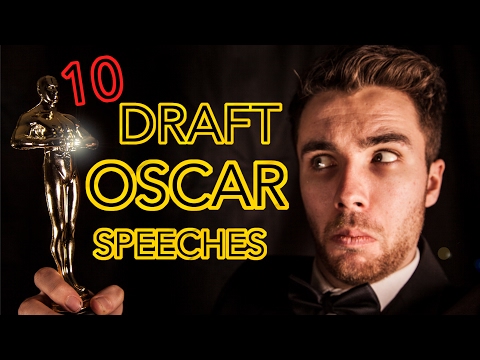 10 Oscar Speech First Drafts | CH Impressions