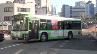 preview picture of video '【神戸市交通局】落合営業所853いすゞKL-LV280L1改＠神戸駅('13/02)'