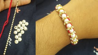 Beautiful Beads Rakhi # rakshabandhan #shorts #brother #sister #love #crafts #viral #best #easy #diy