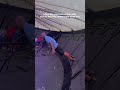 Carnival Worker Does Stunt On Ride