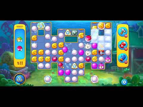 Fishdom level 10037 no boosters フィッシュダム ノーマル