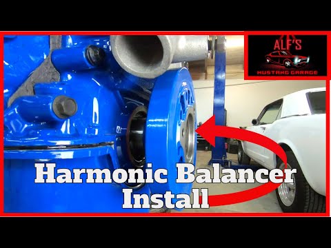 Harmonic Balancer Installation - Rebuild the 289 Ford - Part 14