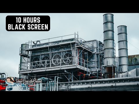 Industrial Factory Ambience | 10 Hours Industrial White Noise and Machine Sounds |