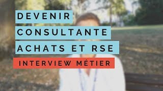 Devenir Consultante en Achats et RSE