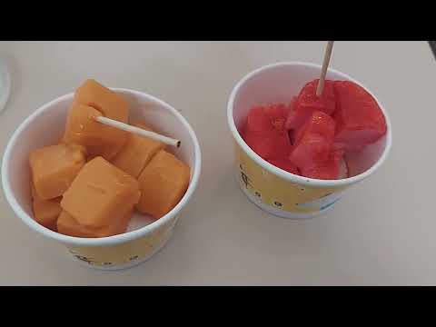 Polar bear Mango and Guava sorbet