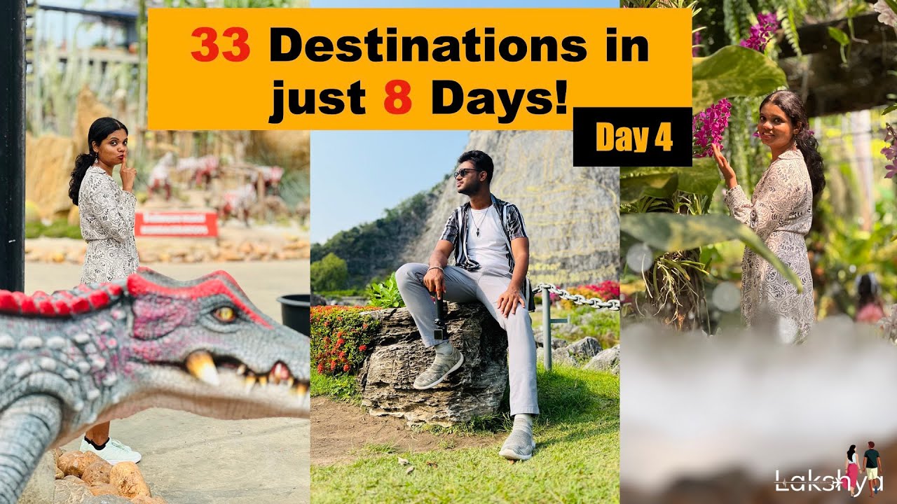 Day 4: Buddha Mountain & Nong Nooch Garden - Lakshya Travel Video - Day 8
