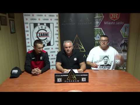 Konferencja po meczu JKS Czarni 1910 Jasło - Wisłok Wiśniowa 06.09.2025