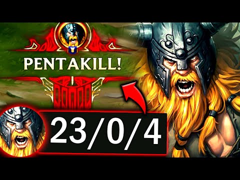 OLAF TOP IS AWESOME AND I 100% RECOMMEND IT! (PENTA KILL) - 2025 Olaf TOP Gameplay Guide