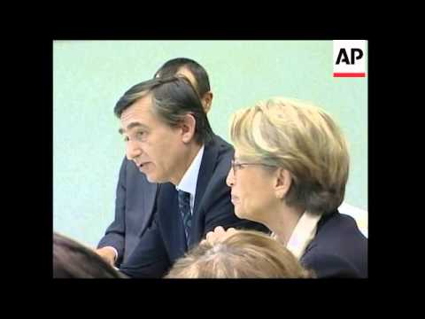 French Foreign Minister Philippe Douste-Blazy meets Putin