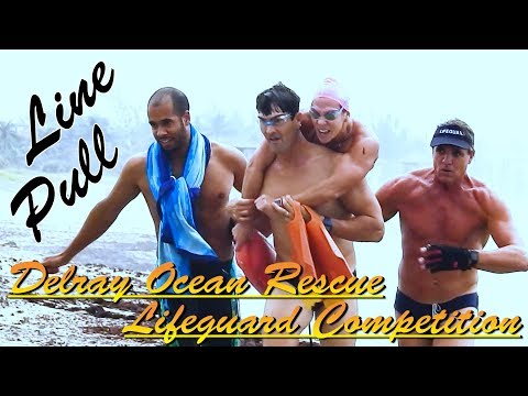 Delray Beach Ocean Rescue 28th Annual Lifeguard Competition / Line Pull
