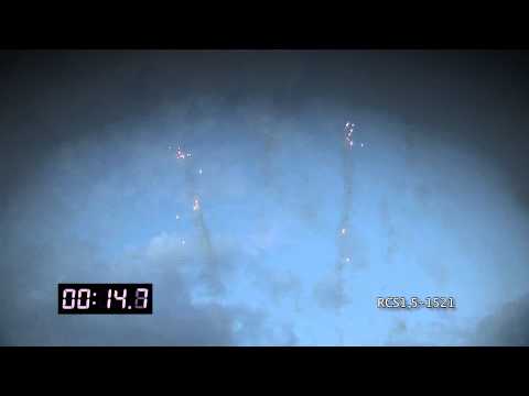 ENIGMA - RCS1.5-1521 - Roman candle Ø38mm 8s 26sec H50m L70cm Cat.4 Nec.248g 1.3G