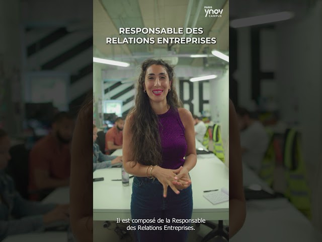 Le Service Relations Entreprises de Paris Ynov Campus