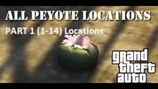 GTA V - Unlock all Animals, Peyote Plant All Locations( Part 1)