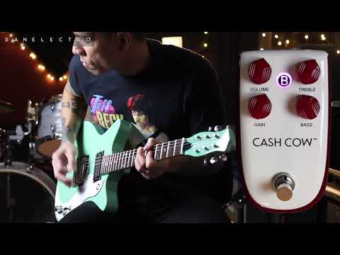 Danelectro Billionaire Cash Cow Overdrive pedal - demo by RJ Ronquillo